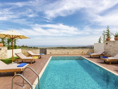 Villa Villa Arkadi mit Panorama-Pool und Natur - Outdoor photo 10