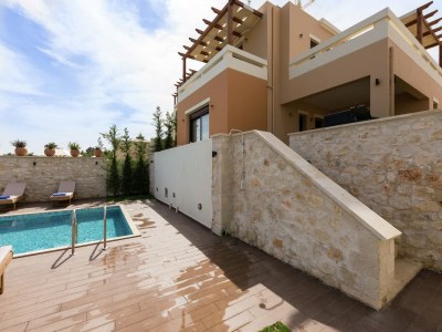 Villa Villa Arkadi mit Panorama-Pool und Natur - Outdoor photo 15