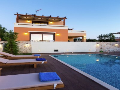 Villa Villa Arkadi mit Panorama-Pool und Natur - Outdoor photo 17