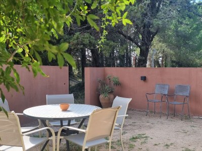 Holiday apartment Canigou, garden & grill, on 2Ha shared park w. pool in ARGELES SUR MER - Holiday apartment