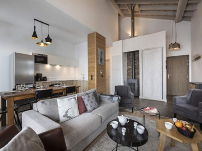 Apartment Apartment in La Rosière with Stunning Alpine Views - Features photo 15