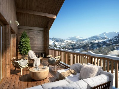 Apartment Apartment in Megève near Ski Slopes - Outdoor photo 2