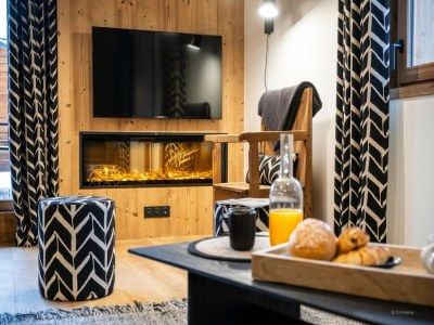 Apartment Wohnung in La Chapelle am Crêt-Béni Lift - Outdoor photo 39