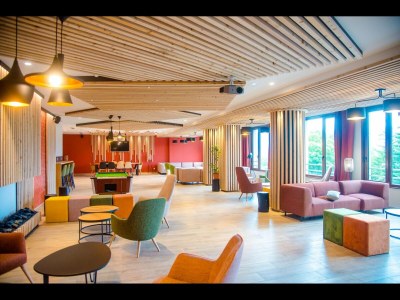 Apartment Apartment in Le Corbier with Heated Pool - Features photo 16