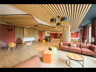 Apartment Apartment in Le Corbier with Heated Pool - Features photo 17