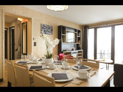 Apartment Apartment in Le Corbier with Heated Pool - Features photo 23