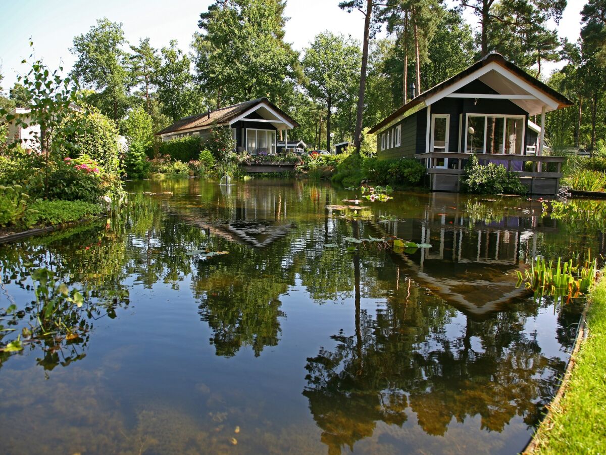 Holiday park Charming Pondside Chalet - Outdoor photo 2