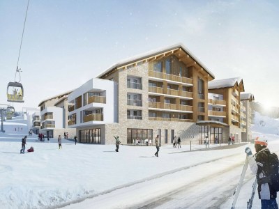 Holiday park Apartment in L'Éclose with Mountain Views in Huez - Holiday park