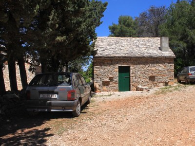 Holiday house Four-bedroom house with terrace and sea view Humac, Hvar K-8805 - Outdoor photo 17