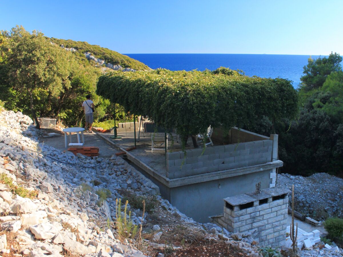 Holiday house One bedroom house with terrace and sea view Cove Rasohatica, Korčula K-9233
