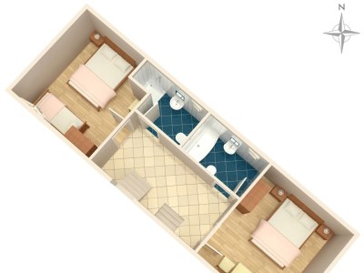 Apartment Comfortable and spacious apartment near beach Zubovići, Pag A-4065-a - Outdoor photo 57