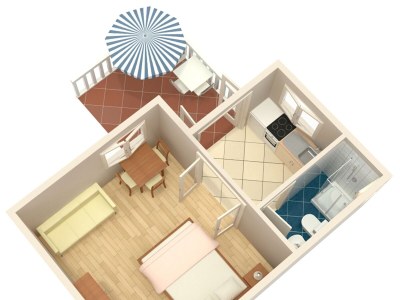 Apartment One bedroom apartment with terrace Rogoznica A-4313-d - Outdoor photo 22