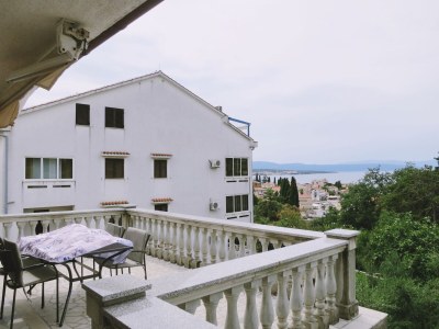 Apartment Two bedroom apartment with balcony and sea view Malinska, Krk A-19290-a - Outdoor photo 19
