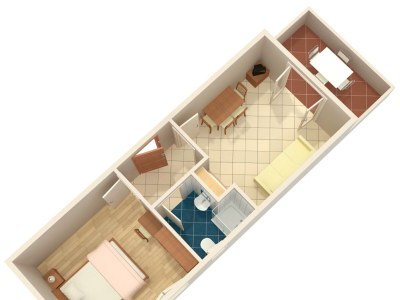 Apartment One bedroom apartment with terrace and sea view Cove Soline, Dugi otok A-448-a - Outdoor photo 23