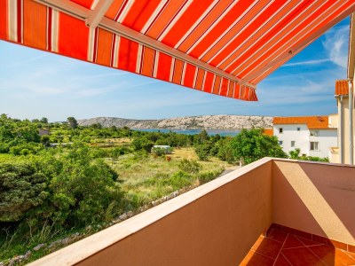 Apartment One bedroom apartment with terrace and sea view Barbat, Rab A-22584-a - Outdoor photo 21