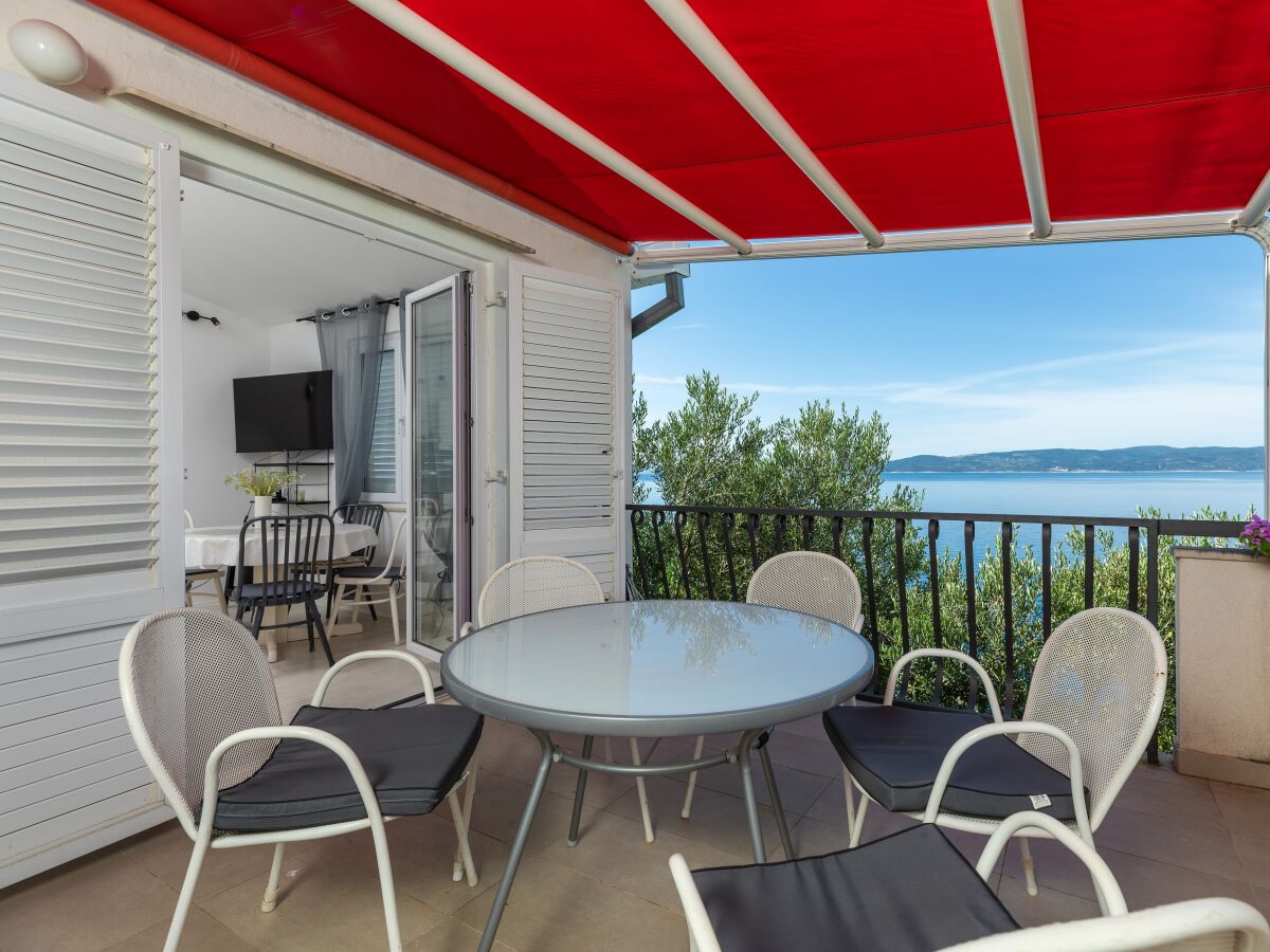 Apartment Two bedroom apartment with terrace and sea view Pisak, Omiš A-652-a