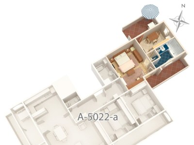 Apartment One bedroom apartment with terrace and sea view Banjol, Rab A-5022-b - Outdoor photo 32