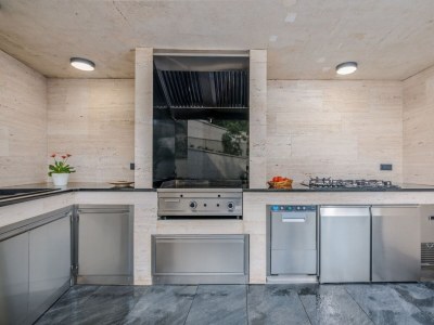 Holiday house Four-bedroom house with terrace and sea view Vantačići, Krk K-19263 - Outdoor photo 8