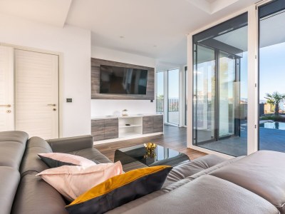 Holiday house Four-bedroom house with terrace and sea view Vantačići, Krk K-19263 - Outdoor photo 13