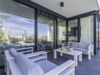 Holiday house Four-bedroom house with terrace and sea view Vantačići, Krk K-19263 - Outdoor photo 45