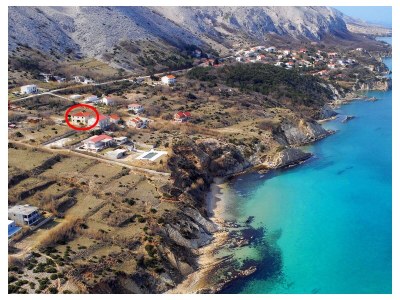 Apartment Two bedroom apartment with terrace and sea view Bošana, Pag A-22692-c - Outdoor photo 2