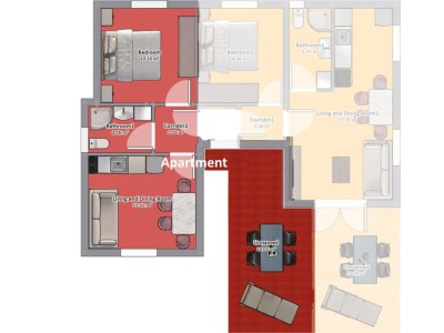 Apartment One bedroom apartment with terrace and sea view Tribunj, Vodice A-23680-a - Outdoor photo 18