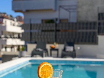 Villa Four-bedroom house with terrace and sea view Trogir K-17256 - Outdoor photo 7