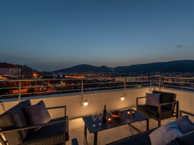 Villa Four-bedroom house with terrace and sea view Trogir K-17256 - Outdoor photo 45