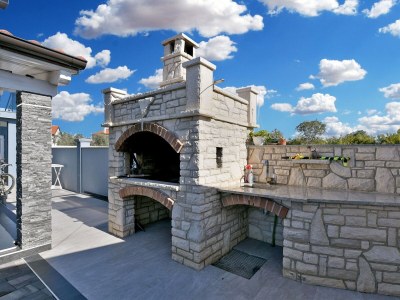 Holiday house Four-bedroom house with terrace Fažana K-19597 - Outdoor photo 12