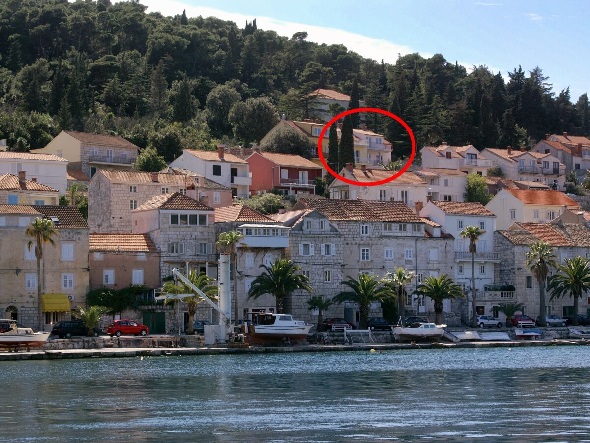 Apartment One bedroom apartment with terrace and sea view Korčula A-4349-a - Outdoor photo 2