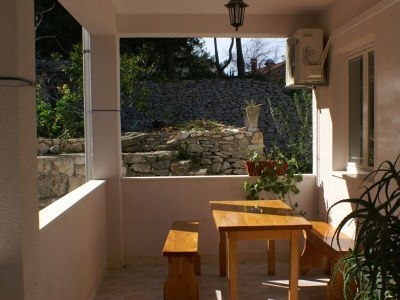 Apartment One bedroom apartment with terrace and sea view Korčula A-4349-a - Outdoor photo 16