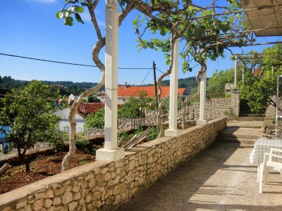 Apartment One bedroom apartment near beach Lumbarda, Korčula A-4440-a - Outdoor photo 24