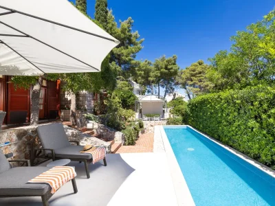 Holiday house Four-bedroom house with terrace and sea view Jelsa, Hvar K-23760 - Outdoor photo 11