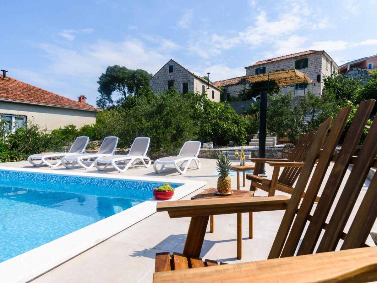 Holiday house Three bedroom house with terrace and sea view Žedno, Čiovo K-23762 - Outdoor photo 4