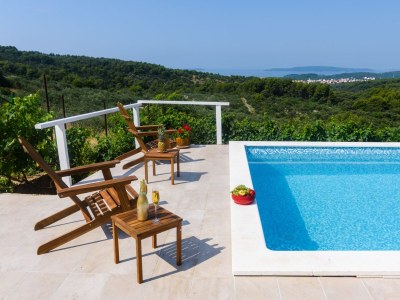 Holiday house Three bedroom house with terrace and sea view Žedno, Čiovo K-23762 - Outdoor photo 5