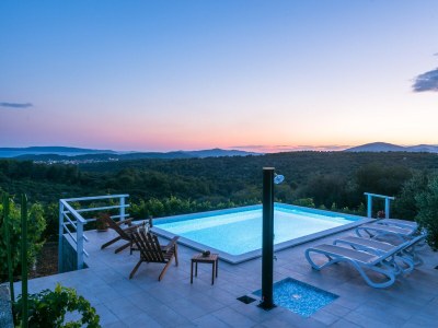 Holiday house Three bedroom house with terrace and sea view Žedno, Čiovo K-23762 - Outdoor photo 6