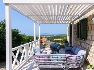 Holiday house Three bedroom house with terrace and sea view Žedno, Čiovo K-23762 - Outdoor photo 30