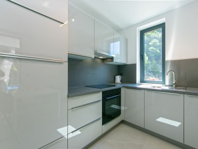 Apartment One bedroom apartment near beach Brela, Makarska A-6007-d - Outdoor photo 14