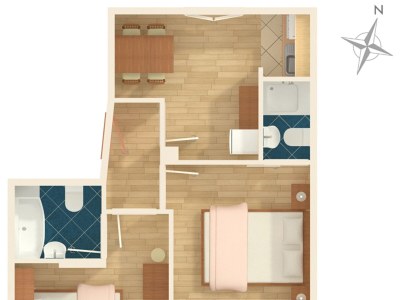 Apartment Two bedroom apartment near beach Podgora, Makarska A-6781-a - Outdoor photo 32