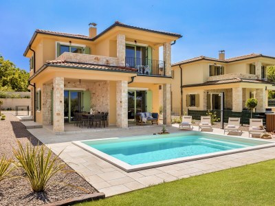 Villa Villa Pinaza A with heated pool, sauna, and **whirlpool in Vrbnik - Outdoor photo 5