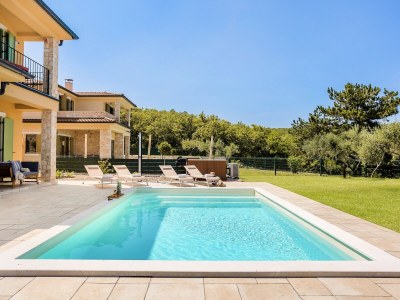 Villa Villa Pinaza A with heated pool, sauna, and **whirlpool in Vrbnik - Outdoor photo 8