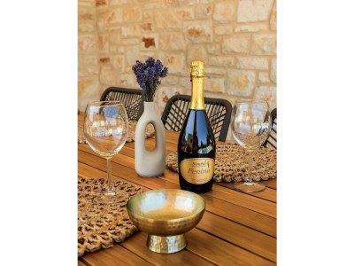 Villa Villa Pinaza A with heated pool, sauna, and **whirlpool in Vrbnik - Outdoor photo 18