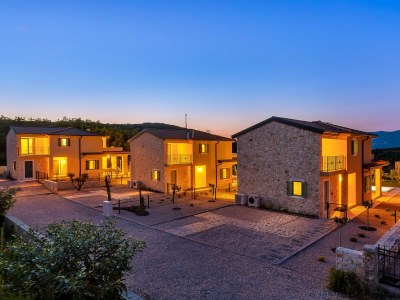 Villa Villa Pinaza B with heated pool, sauna, and whirlpool in Vrbnik - Outdoor photo 6