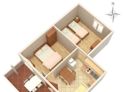 Apartment Two bedroom apartment with terrace Umag A-7126-a - Outdoor photo 16