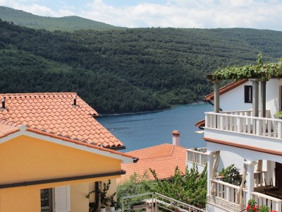 Apartment Two bedroom apartment with terrace and sea view Duga Luka (Prtlog), Labin A-5528-a - Outdoor photo 21