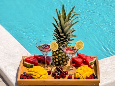 Villa Villa Pinaza C with heated pool, sauna, and whirlpool in Vrbnik - Outdoor photo 17