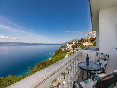 Apartment Two bedroom apartment with balcony and sea view Brela, Makarska A-24416-a - Outdoor photo 29