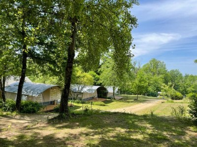 Holiday park Zelt-Lodge in Dordogne mit Aussicht - Environment photo 17