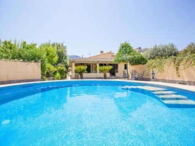 Apartment Villa in Pollensa mit Pool und Bergblick - Outdoor photo 9