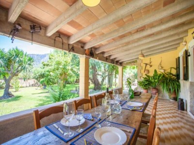 Apartment Villa in Pollensa mit Pool und Bergblick - Outdoor photo 12